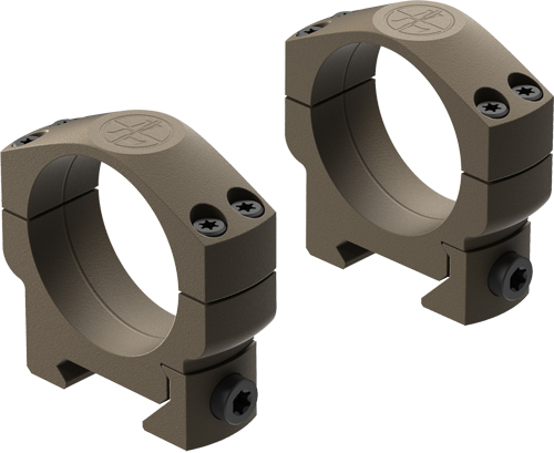 Leupold Rings Mark 4 Cross- Slot 35mm Med Aluminum Flat Dark Earth