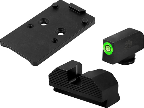 Xs Minimalist Tritium Sight & Optic Plate Rmr/507 Walther