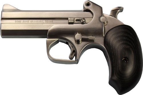 Bond Arms Grip Extended Ash Black/grey Laminate Plain